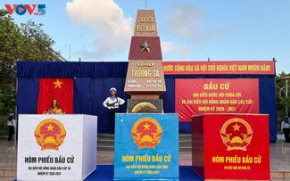 Generalprobe für die Parlamentswahlen auf der Insel Truong Sa