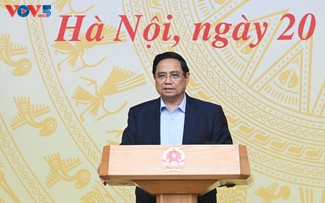 PM Vietnam, Pham Minh Chinh Memimpin Sidang ke-3 Badan Pengarah Pengembangan Ekonomi Swasta