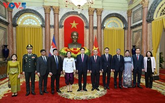 Presiden Vietnam, Luong Cuong Terima Surat Kepercayaan dari Dubes Berbagai Negara 