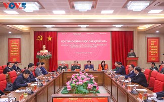 Hội thảo khoa học quốc gia về xây dựng thế trận bảo vệ Tổ quốc trong tình hình hiện nay
