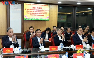 Tổng Bí thư Tô Lâm dự Hội nghị lấy ý kiến cử tri nơi cư trú với người ứng cử đại biểu Quốc hội khóa XVI