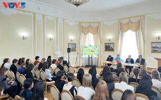 Sôi nổi ngày hội tiếng Việt tại trường Đại học sư phạm quốc gia Nga mang tên Herzen