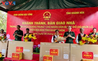 Binh chủng Đặc công “thần tốc” xây nhà giúp người dân ổn định cuộc sống sau thiên tai