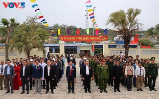 Cử tri đặc khu Bạch Long Vĩ nô nức đi bầu cử sớm