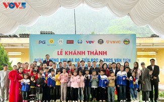 VOV inaugurates Da Do school in Lao Cai province