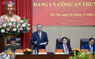 Party leader asks to build a revolutionary, disciplined, elite, modern public security force