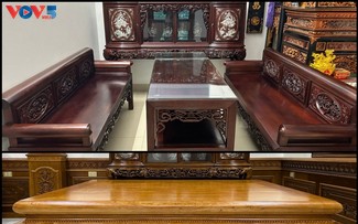 Erhaltung und Entwicklung der traditionellen Tischlerei in Dorf La Xuyen