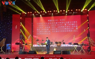 Les “Chants de l’amitié Vietnam – Chine 2025” au cœur d’Hanoï