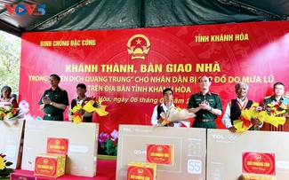 Khanh Hoa: de nouvelles maisons remises aux sinistrés dans le cadre de la «Campagne Quang Trung»