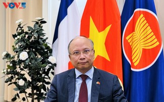 L’ambassadeur du Vietnam en France salue l’élargissement du partenariat stratégique global à la veille de la visite d’Emmanuel Macron