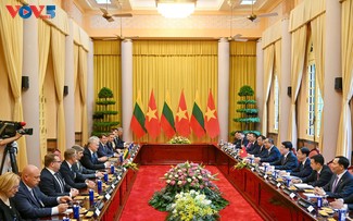 Luong Cuong et Gitanas Nausėda tracent une feuille de route ambitieuse pour les relations bilatérales
