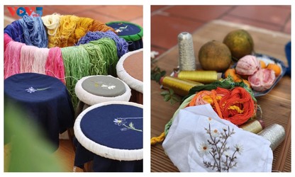 Hands-on embroidery workshop offers Vietnamese cultural experience