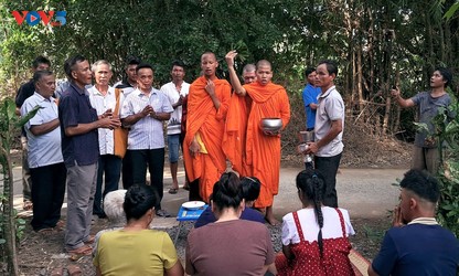 Dom Long Neak Ta festival of the Khmer in Tra Vinh