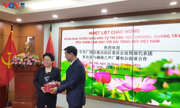 VOV, China’s Guangxi strengthen media cooperation