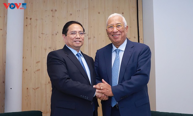 Premierminister Pham Minh Chinh trifft Spitzenpolitiker am Rande der UN-Ozeankonferenz in Frankreich