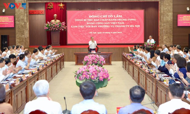 KPV-Generalsekretär To Lam: Hanoi soll als Lokomotive in allen Bereichen sein