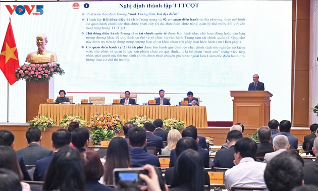 Internationales Finanzzentrum: Vietnam tritt ins „große Spielfeld” ein