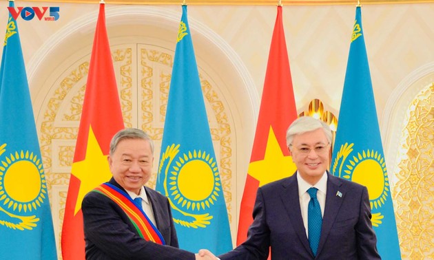 Ausbau der Beziehungen zwischen Vietnam und Kasachstan zu einer strategischen Partnerschaft