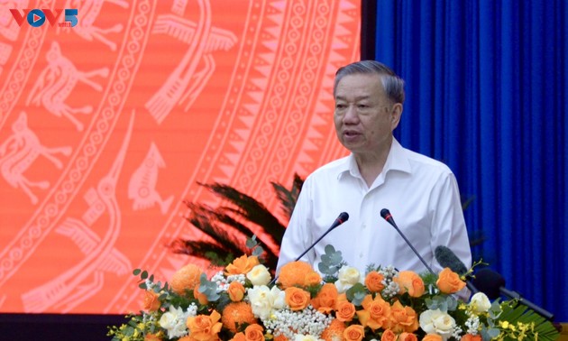 KPV-Generalsekretär To Lam besucht Gia Lai