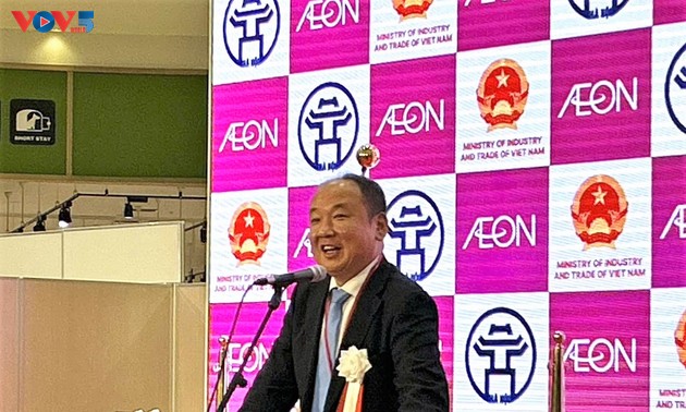 Eröffnung der vietnamesischen Warenwoche im AEON-System in Japan und anderen asiatischen Ländern 