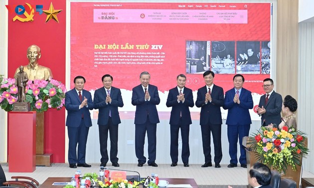 Veröffentlichung der Website zum 14. Parteitag