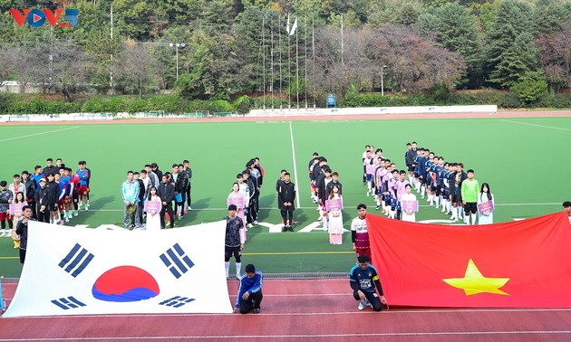 제1회 충청남도 베트남교민회 축구 대회 개최