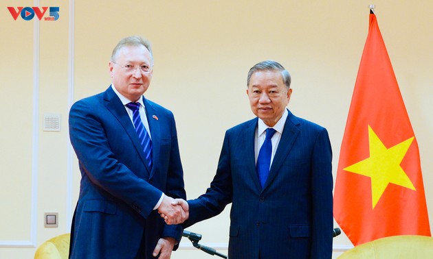 Tô Lâm rencontre des chefs d’entreprises russes 