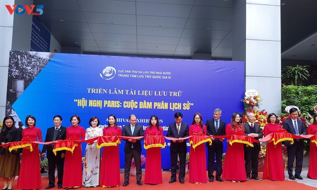 Pembukaan Pameran Dokumen Arsip “Konferensi Paris – Negosiasi Bersejarah”