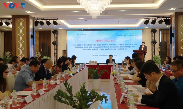 Vietnam continues efforts to promote human rights implementation 