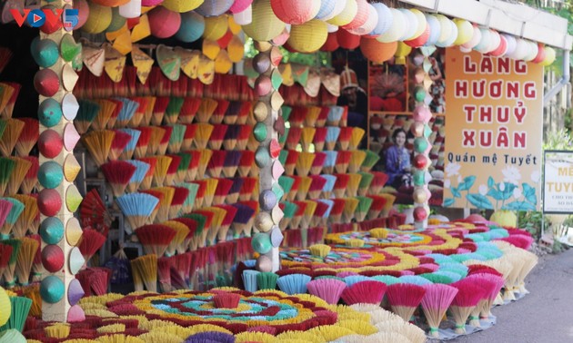 An incense making village in the heart of Hue