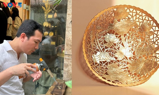 为青铜首饰注入生命的年轻艺人