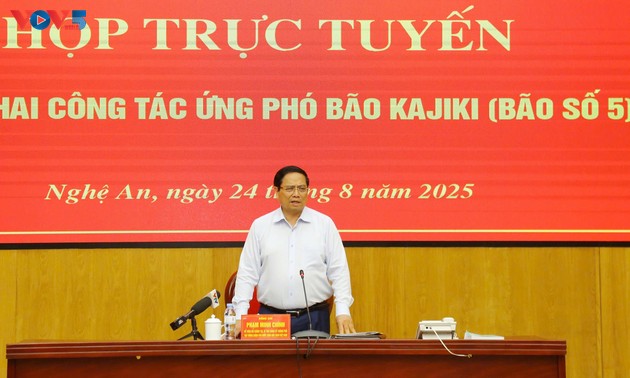 范明政总理：迅速、及时、有效应对台风“剑鱼”