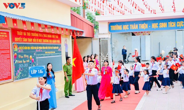 吉海特区迎接新学年