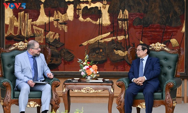 Premierminister Pham Minh Chinh: Stärkung der Zusammenarbeit im Bereich Hochtechnologie mit US-Unternehmen