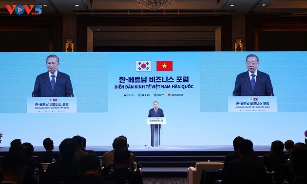 Tổng Bí thư Tô Lâm: Nâng kim ngạch thương mại Việt Nam - Hàn Quốc đạt 100 tỷ USD vào năm 2025 và 150 tỷ USD vào năm 2030