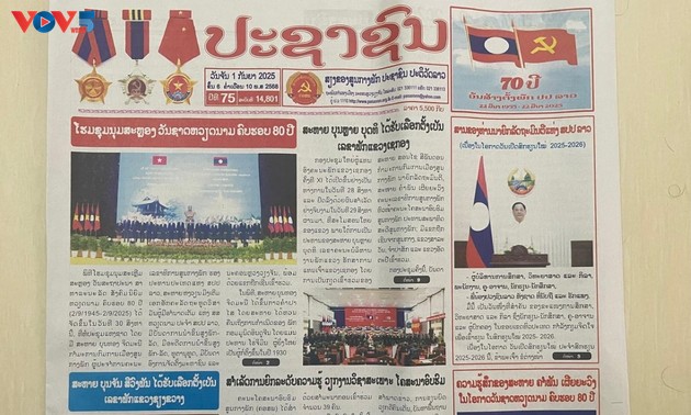 Truyền thông Lào đưa tin đậm nét về các hoạt động nhân kỷ niệm 80 năm Quốc khánh Việt Nam
