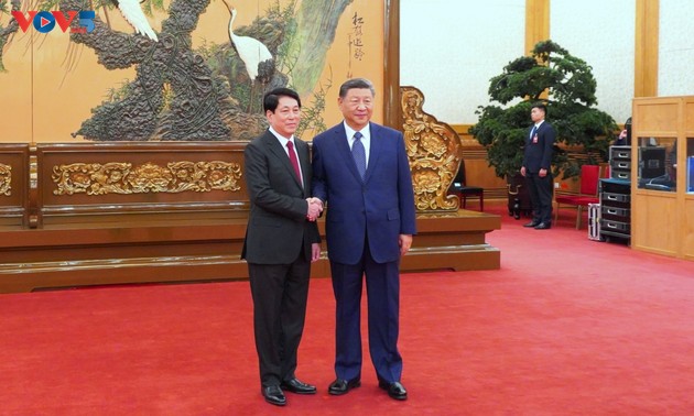 Senior Party official meets with China’s Xi Jinping