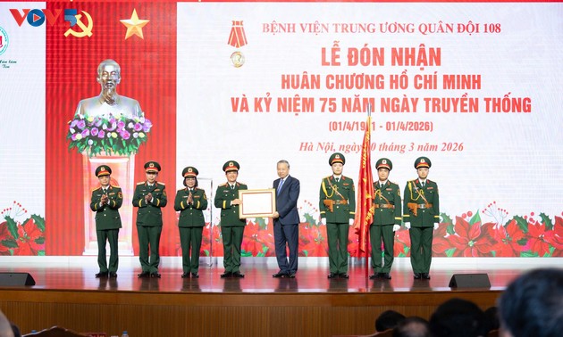 Central Military Hospital 108 built into model healthcare for senior officials, soldiers, people