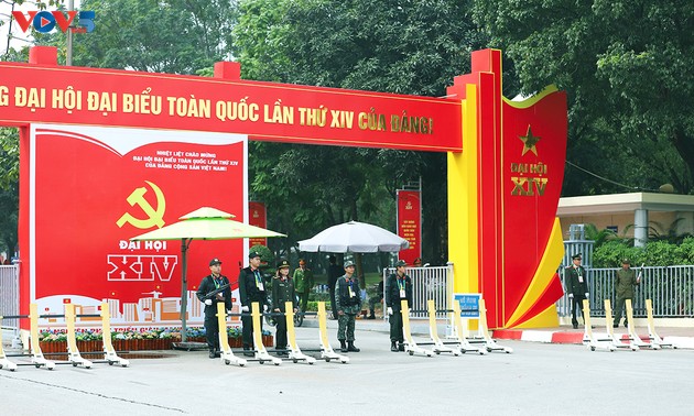 An ninh được thắt chặt trước thềm Đại hội lần thứ XIV của Đảng
