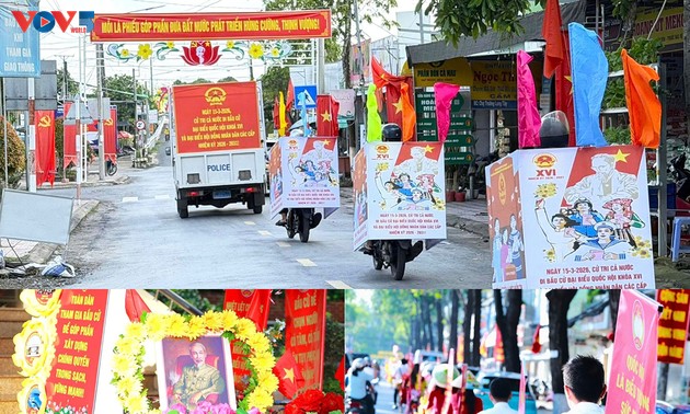 Rạng rỡ sắc màu “Ngày hội của non sông” trên mọi miền Tổ quốc