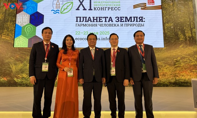 Việt Nam tham dự Đại hội Sinh thái Quốc tế Nevsky lần thứ 11 tại LB Nga