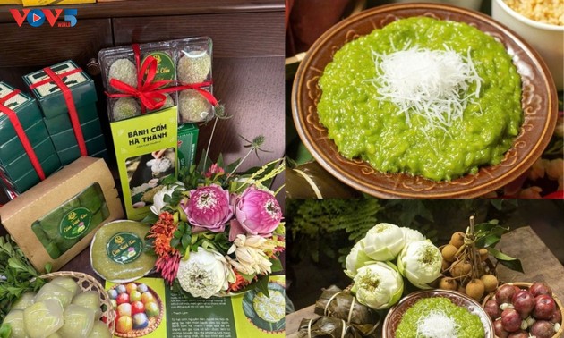 Young rice flakes – Hanoi’s quintessential autumn delight
