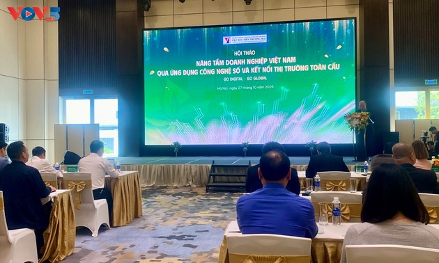 Workshop discusses Vietnamese business connectivity with global market 