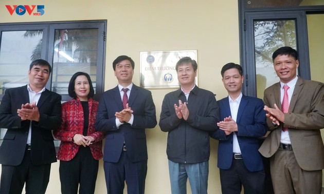 VOV khánh thành và bàn giao điểm trường Đá Đỏ tại tỉnh Lào Cai