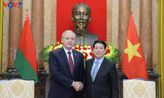 Vietnam concede importancia al fomento de las tradicionales relaciones de amistad con Bielorrusia
