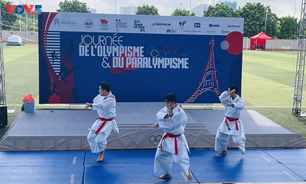 Rayonnement festif des JO de Paris au LFAY: Une journée d'Olympisme et de Paralympisme à Hanoi