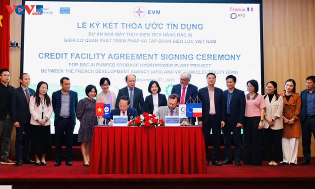 EVN et l’AFD signent un accord de crédit pour le premier projet de centrale hydroélectrique de pompage-turbinage du Vietnam
