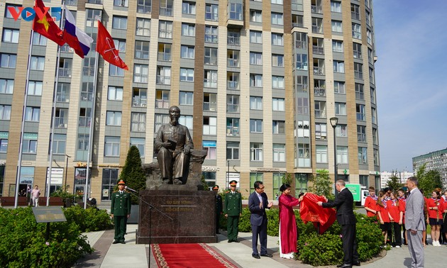 Ho Chi Minh Square inaugurated in St. Petersburg