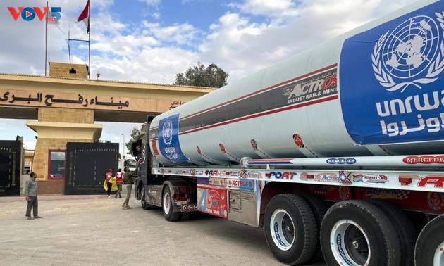 Egypt delivers 7,500 tons of aid to Gaza