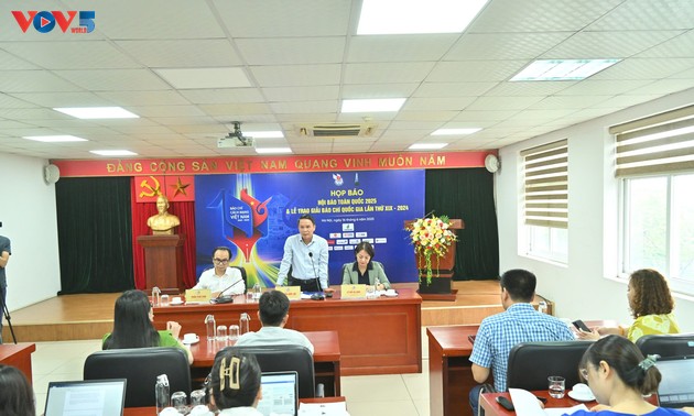 Họp báo về Hội báo toàn quốc 2025 và Lễ trao giải Báo chí Quốc gia lần thứ XIX năm 2024